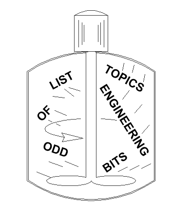 A List Of Topics - Engineering Odd Bits being mixed together